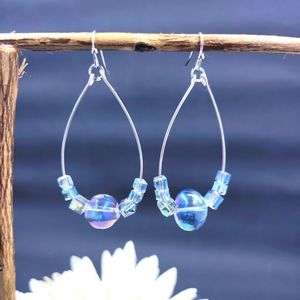 Handmade wire earrings